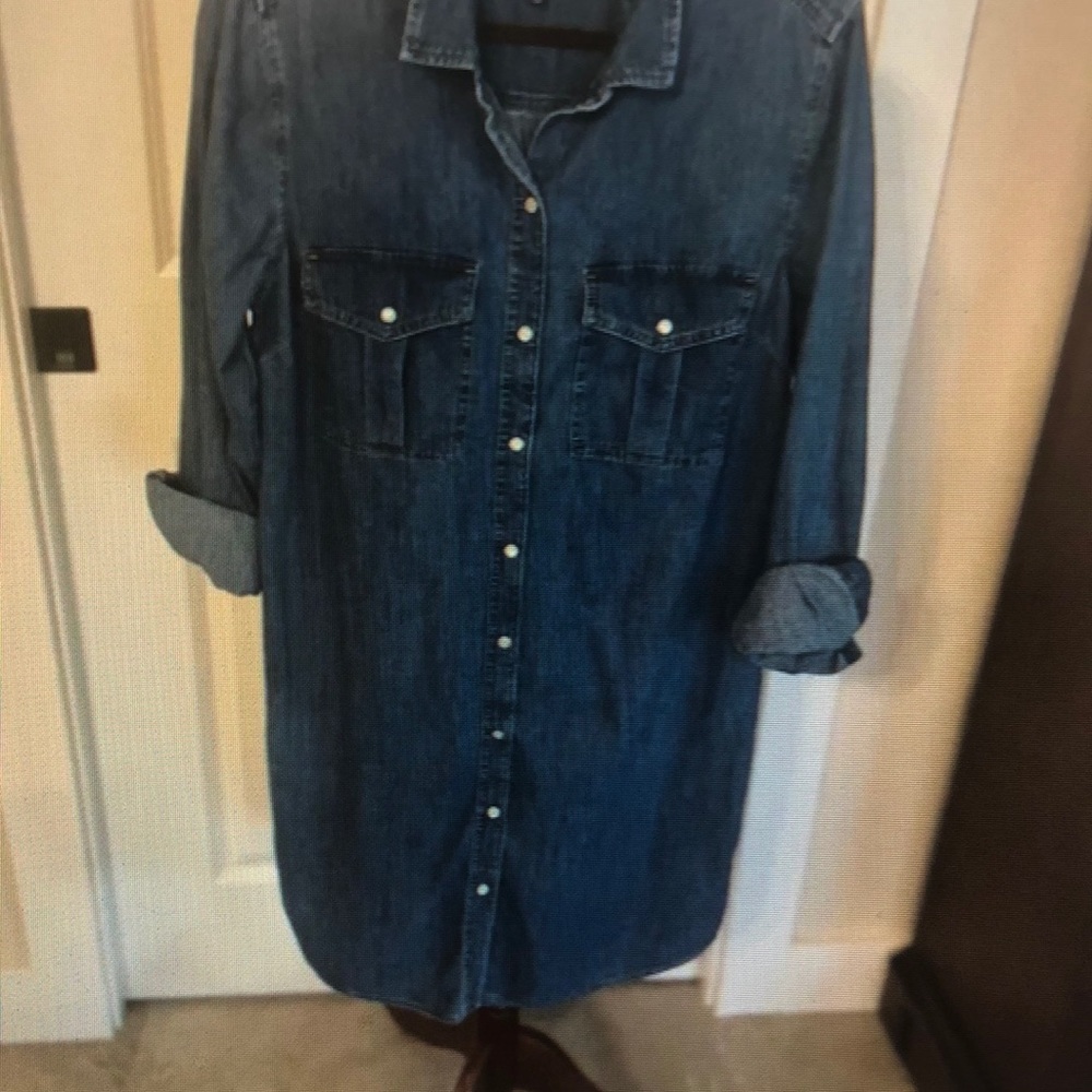 Gap denim dress